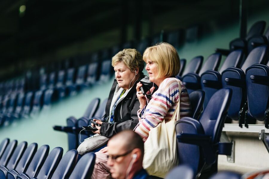 London: Tottenham Hotspur Stadium Tour - Starting with the multimedia device