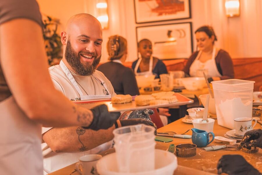 London: Traditional English Scone Making and Tea Workshop - A small baking class with a very British payoff