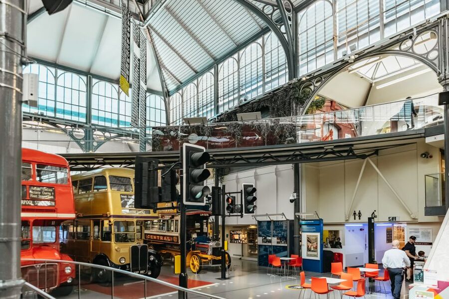 London Transport Museum Entrance Ticket - Starting with steam and early underground travel
