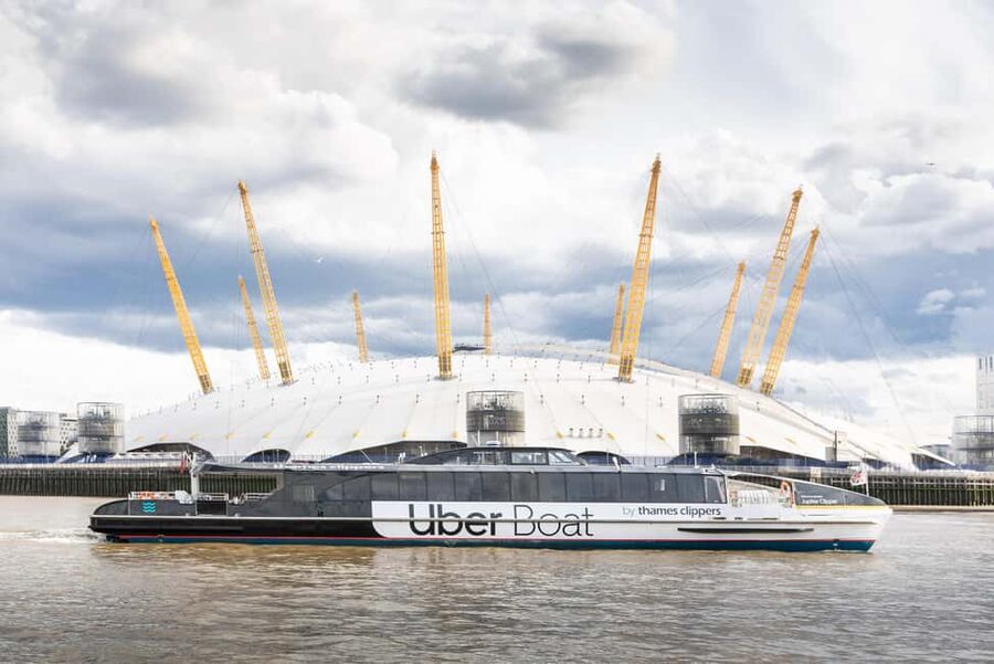 London: Uber Boat Return River Ticket + IFS Cloud Cable Car - The return boat ride and choosing your route