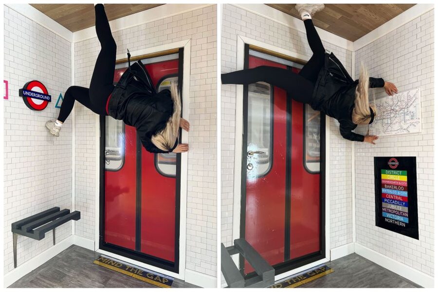 London: Upside Down House Westfield White City Entry Ticket - How to get better photos inside