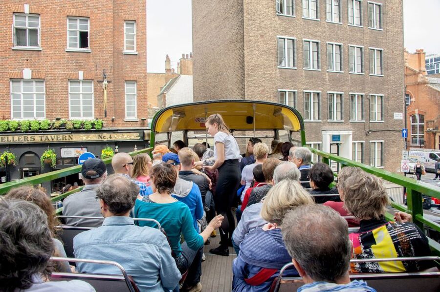 London: Vintage Bus Tour and London Eye Ticket - Parliament, Big Ben, and Westminster Abbey