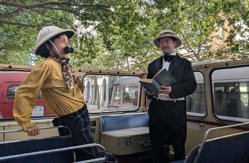 London Vintage Bus Tour: Live Comedy Sightseeing Show - How it compares with a hop-on hop-off bus