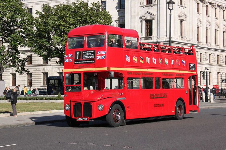London Vintage Bus Tour, Thames Cruise, Fish & Chips - Buckingham Palace and the morning guard ceremony