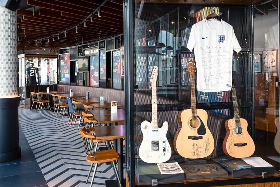 London: Wembley Stadium Guided Tour - The press room, royal areas and trophy winners steps
