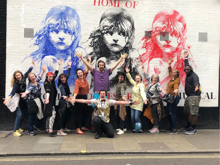 London West End Musical Silent Disco Walking Tour Top 1% - The Palace Theatre is the main guided theatre stop