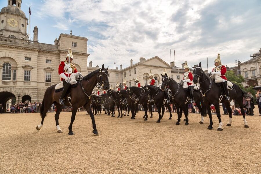 London: Westminster and Changing of the Guard Tour - The Changing of the Guard, with position more important than speed