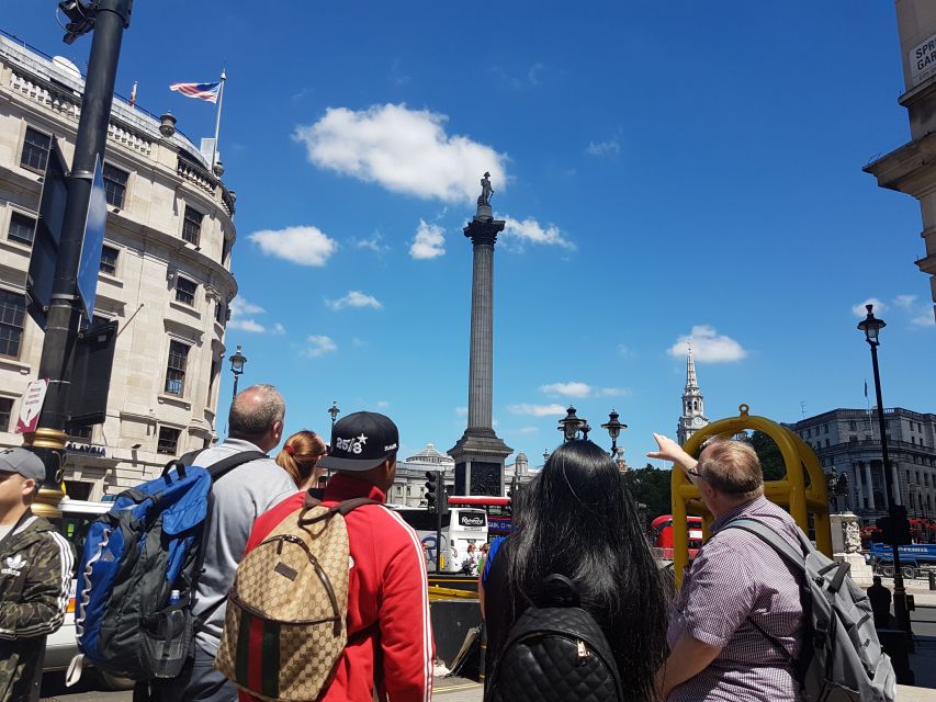 London: Westminster Walking Tour and Kensington Palace Visit - Trafalgar Square and the city’s great public room
