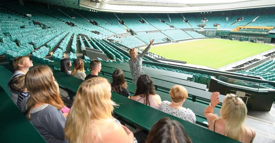London: Wimbledon Tennis Club and Westminster Walking Tour - Buckingham Palace and the royal opening