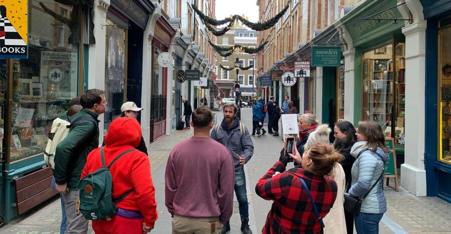 Magical Movies: London Harry Potter Tour - Cecil Court and Goodwin’s Court, small streets with a big screen presence