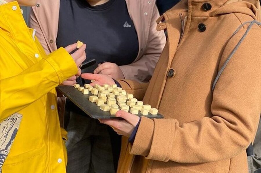 Manchester: Guided Cheese Crawl with Tastings - Starting with cheese in St Ann’s Square