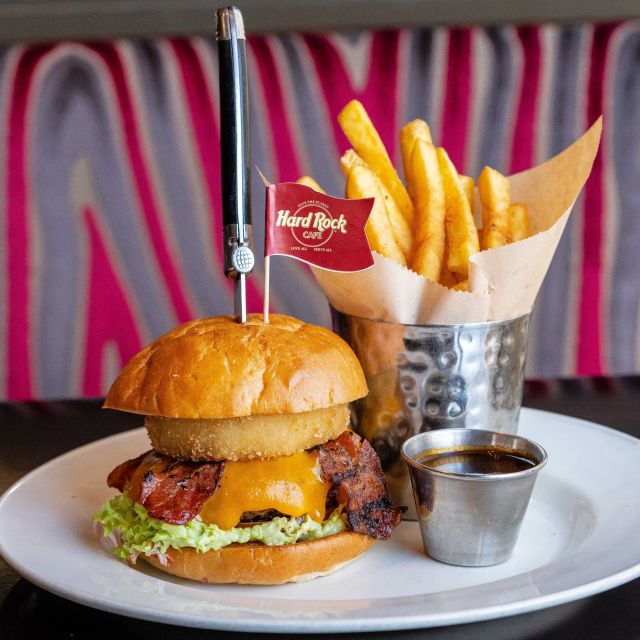 Manchester: Hard Rock Cafe Set Menu for Lunch or Dinner - A 75-minute meal with a lively rhythm