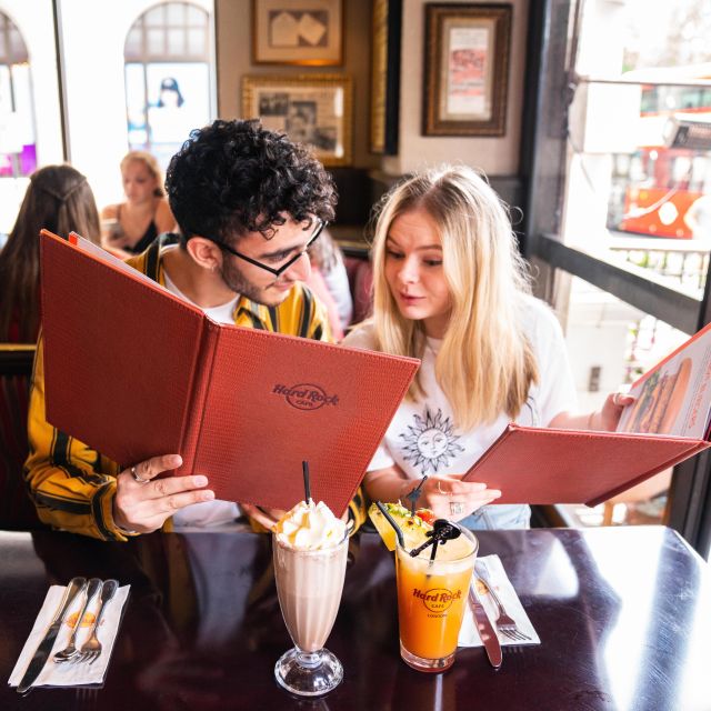 Manchester: Hard Rock Cafe Set Menu for Lunch or Dinner - Gold Menu: the practical two-course choice