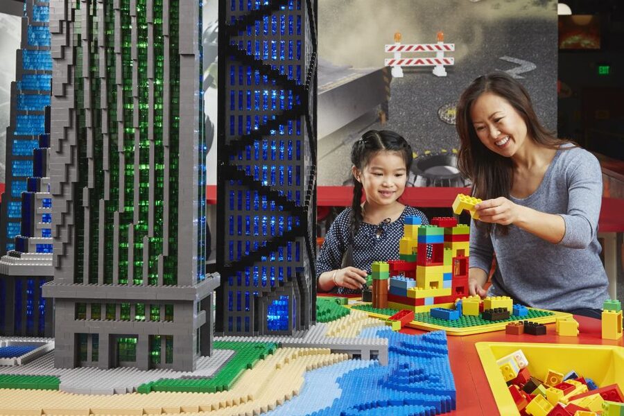 Manchester: LEGOLAND Discovery Centre Entrance Ticket - NINJAGO City Adventure climbs three storeys