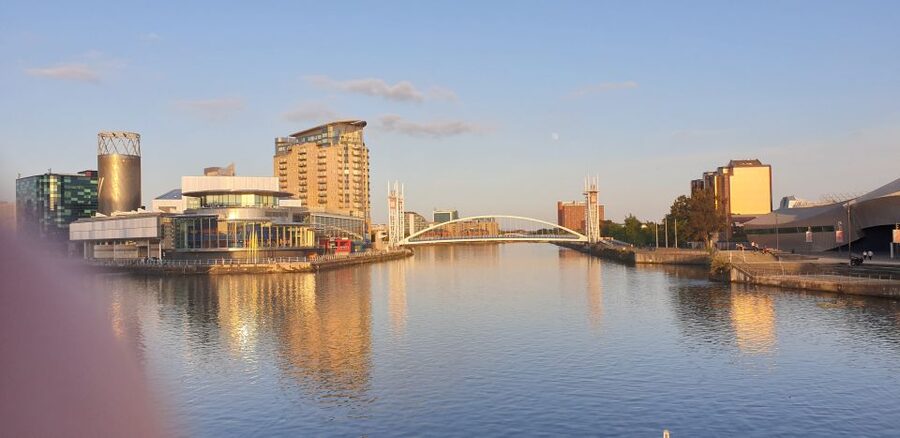 Manchester: Media City & The Quays Guided Walking Tour - The headset makes a real difference