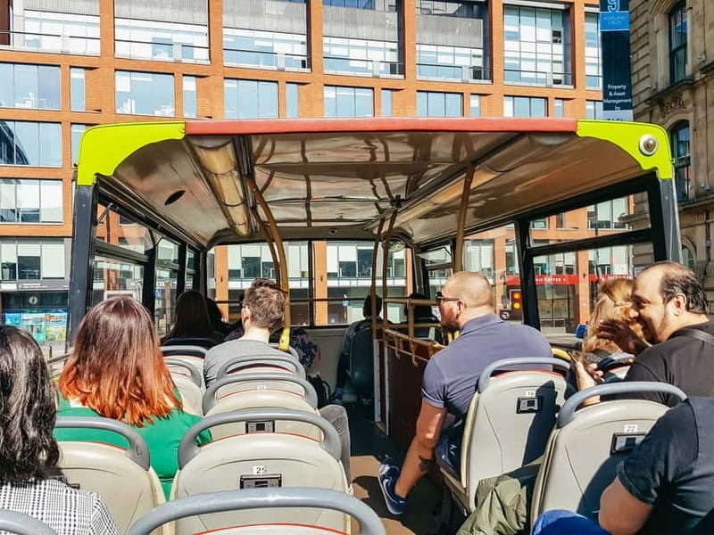 Manchester: Sightseeing Bus Tour - Starting at Bridgewater Hall and St Peter’s Square