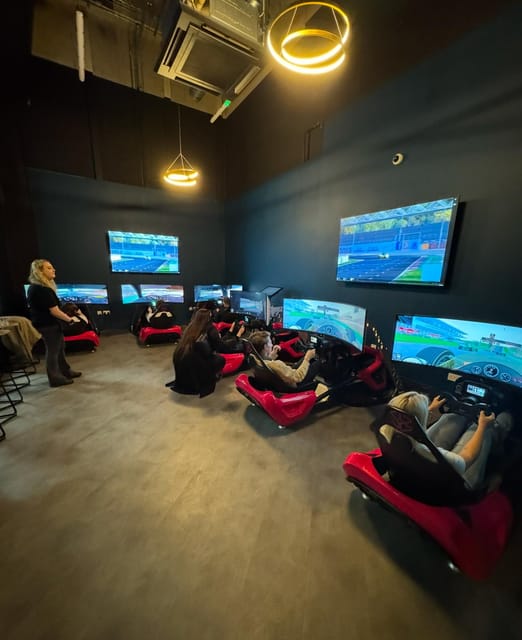 Manchester: Trax Social Racing Simulator Experience - Motion and visuals give the racing more bite