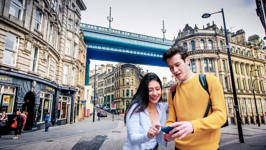Newcastle: City Walking Tour & Exploration Game - Grainger Town brings the puzzle trail into the city center