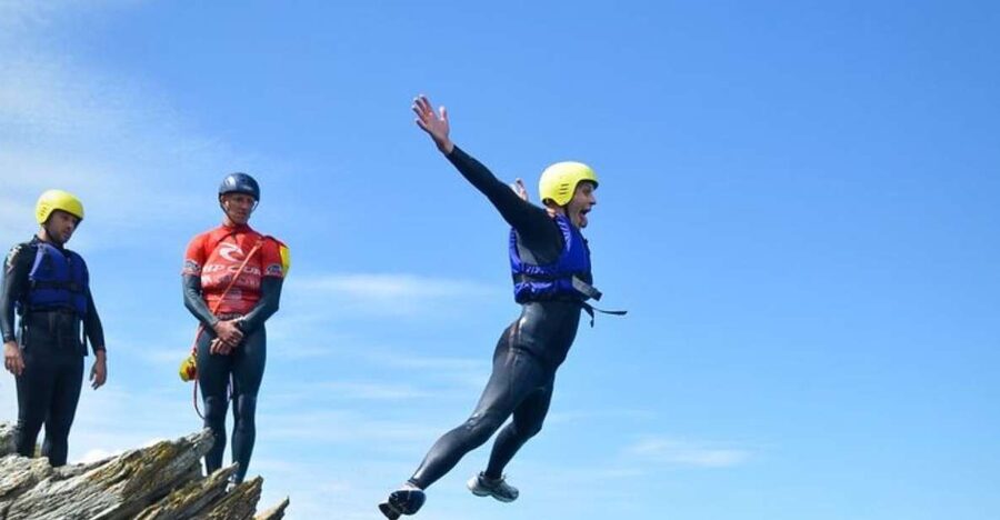 Newquay: Coasteering - What this Newquay coasteer really involves
