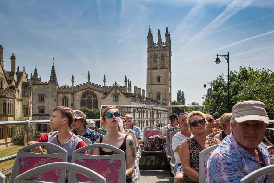 Oxford: City Sightseeing Hop-On Hop-Off Bus Tour - Westgate, Speedwell Street, and Christ Church