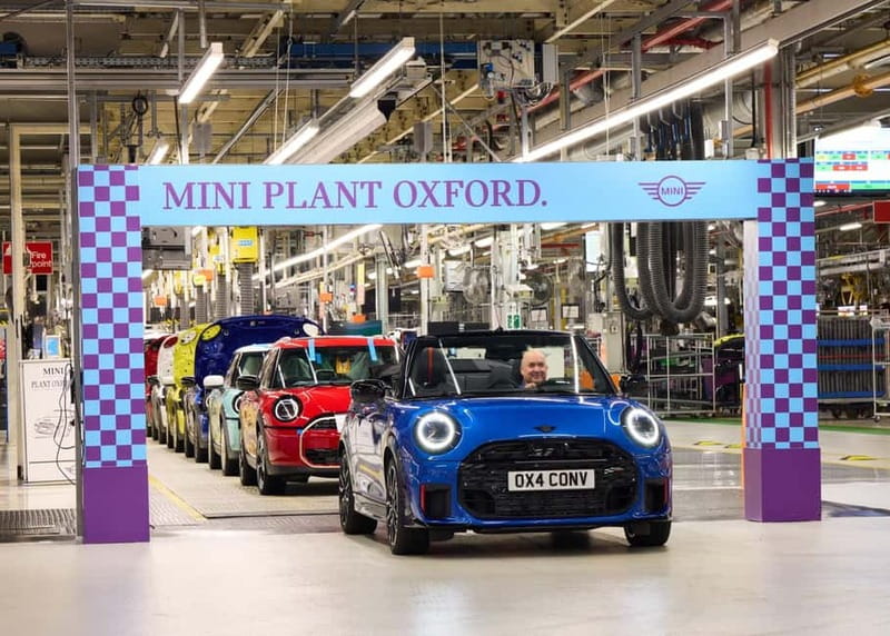 Oxford: MINI Factory Tour – Go Behind the Scenes - Key points to know before you book