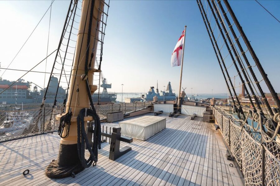 Portsmouth: HMS Victory Admission Ticket - Families, children, and physical comfort