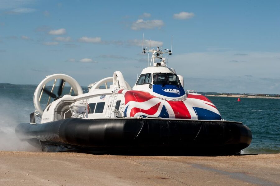 Portsmouth: Hovercraft Flight to the Isle of Wight - Why this Portsmouth to Ryde crossing is different