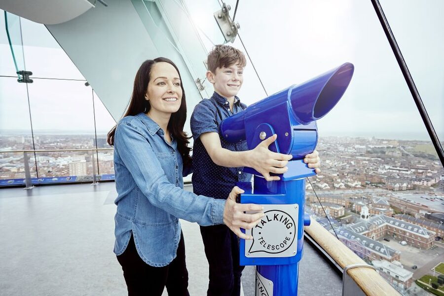 Portsmouth: Spinnaker Tower Ticket - A pause at The Clouds and the Waterfront Cafe