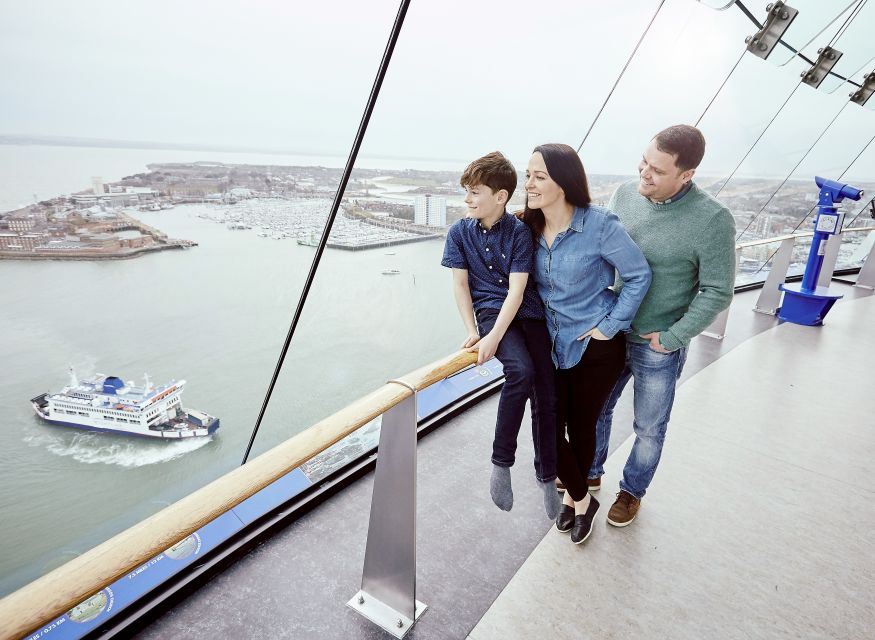 Portsmouth: Spinnaker Tower Ticket - The high-speed lift and first viewing deck