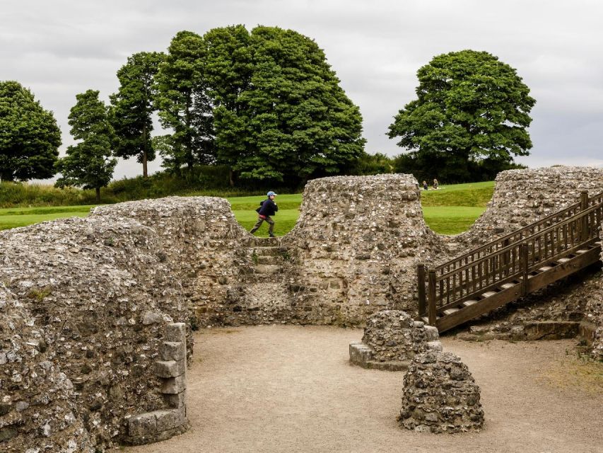 Salisbury: Old Sarum Entry Ticket - Entering through the Iron Age earthworks
