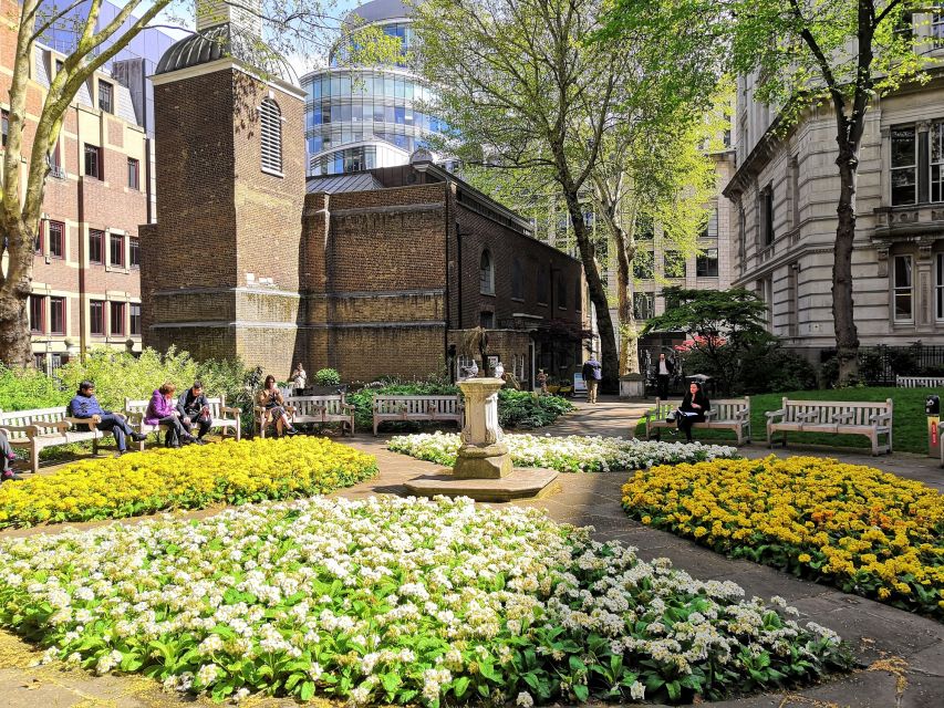 Secret Old London Walking Tour - A church shell left by the Blitz
