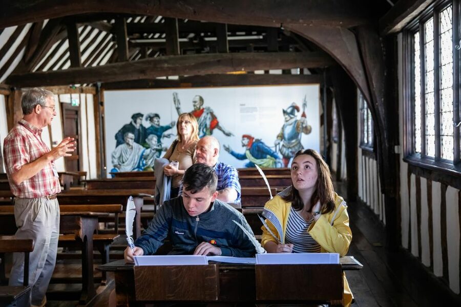 Shakespeare's Schoolroom and Guildhall Entrance Tickets - Medieval wall paintings in the Guildhall chapel