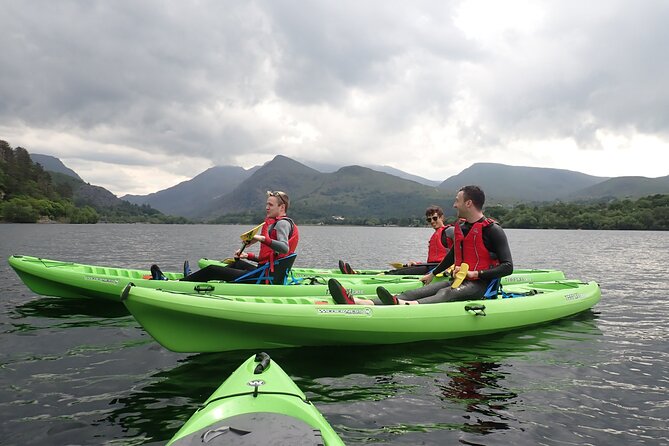 Snowdon Kayak Adventure on Llyn Padarn - The first strokes and basic instruction
