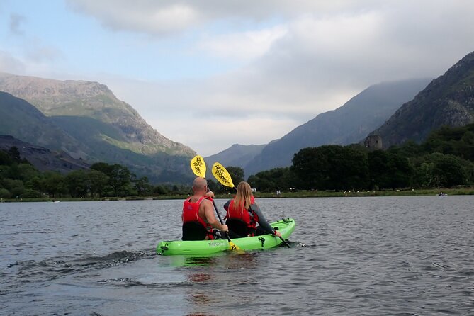 Snowdon Kayak Adventure on Llyn Padarn - Llanberis, slate workings, and industrial Wales