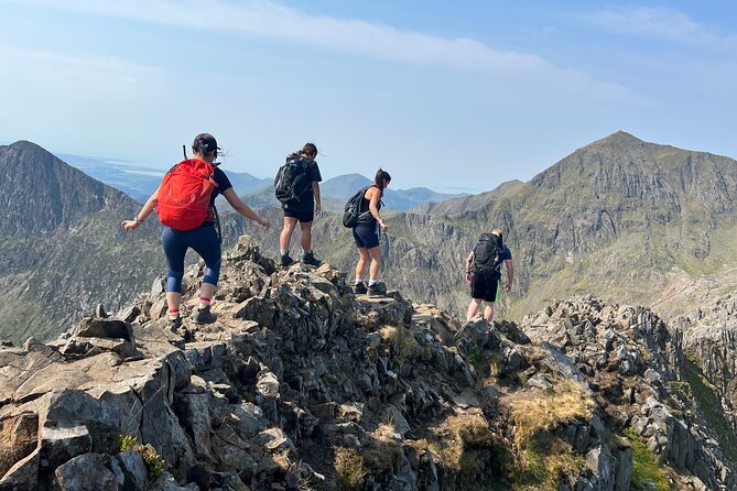 Snowdon via Crib Goch - Crib Goch requires hands, focus, and nerve