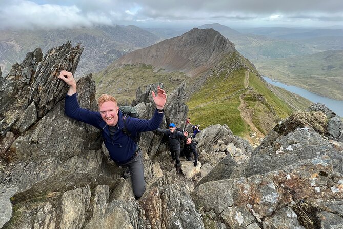 Snowdon via Crib Goch - Yr Wyddfa gives the route its main goal