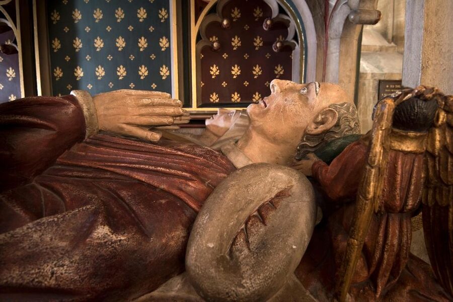 St Mary Redcliffe Church Bristol: Guided Tour - Medieval glass in St John’s Chapel