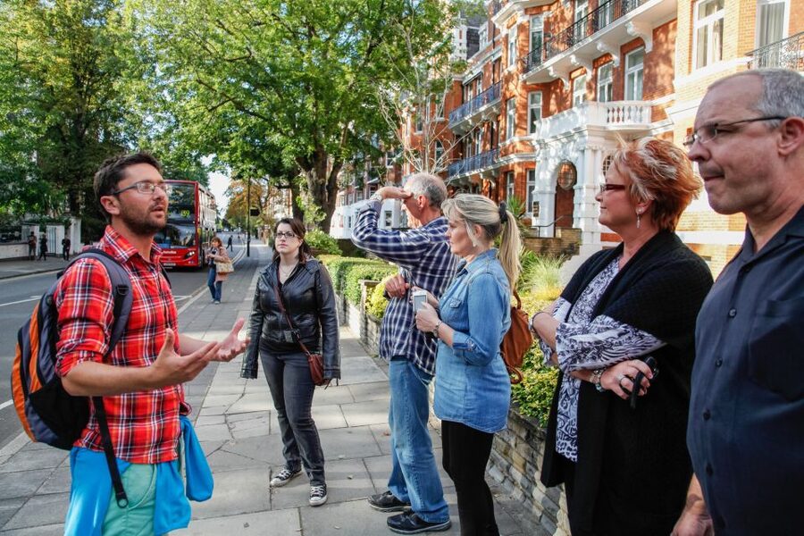 The Beatles London Walking Tour - The 25-minute ride to Abbey Road