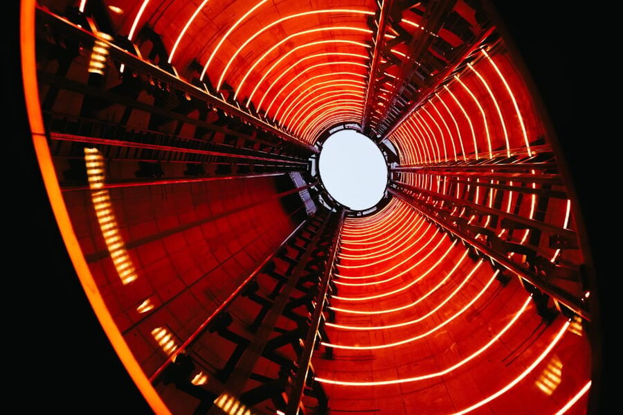 The Chimney Lift at Battersea Power Station - Start in Art Deco Turbine Hall A