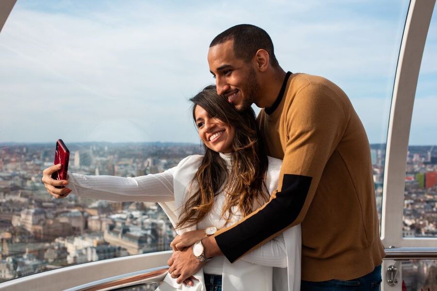 The London Eye Champagne Experience - Checking in at County Hall