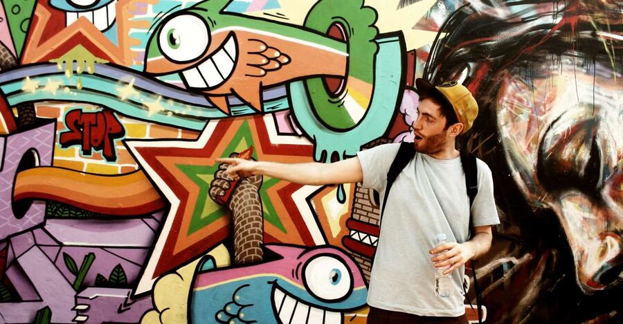 The Original London Street Art Tour (French) - Starting near Old Spitalfields Market