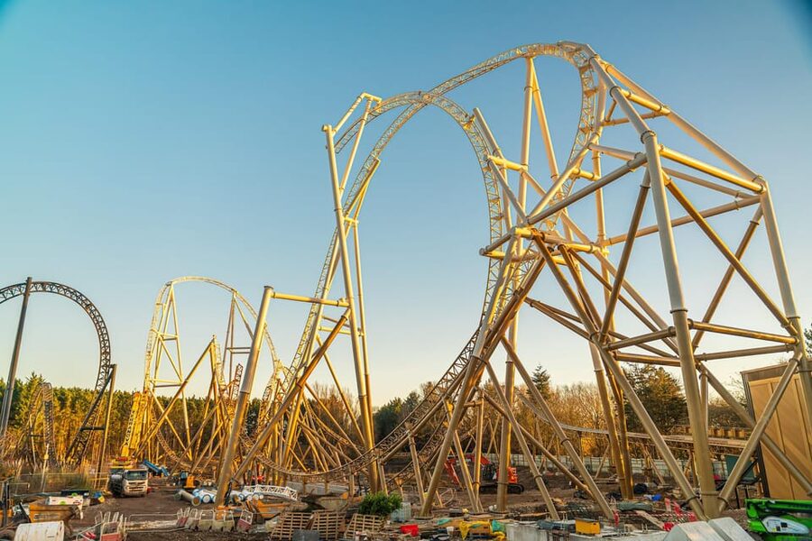 THORPE PARK Resort: Entrance Ticket - Detonator and Angry Birds Land