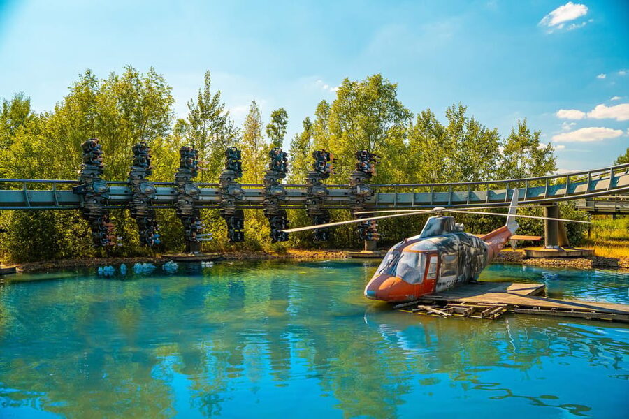 THORPE PARK Resort: Entrance Ticket - The headline coasters: The Swarm, Stealth, and SAW-The Ride