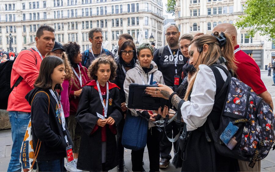 Tour a Piedi di Harry Potter a Londra - Crossing the Millennium Bridge