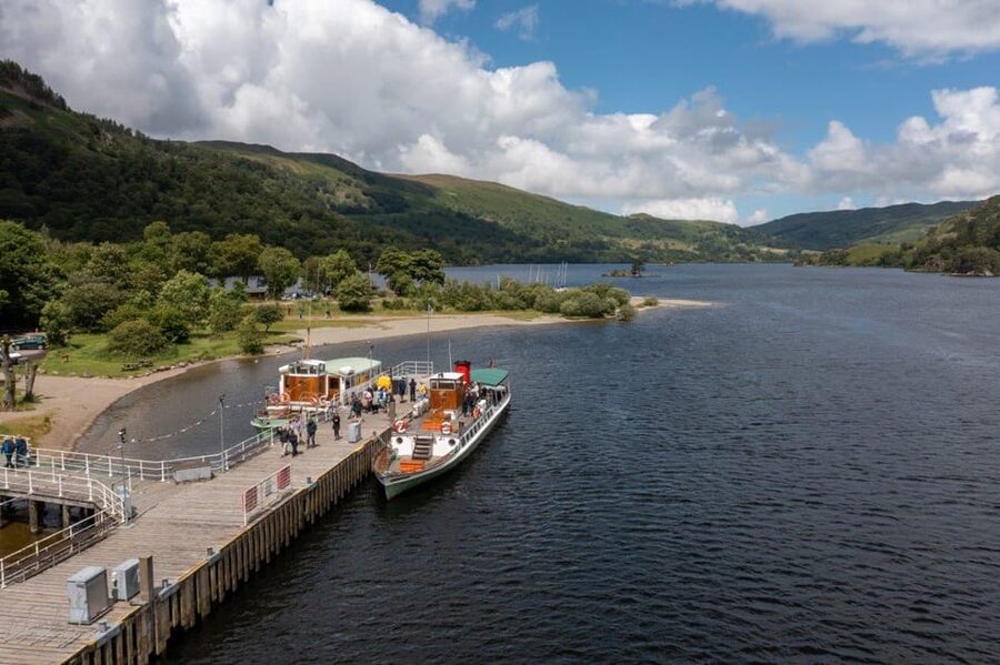 Ullswater Lake District Return Cruise from Glenridding Pier - Why Ullswater works so well from a boat