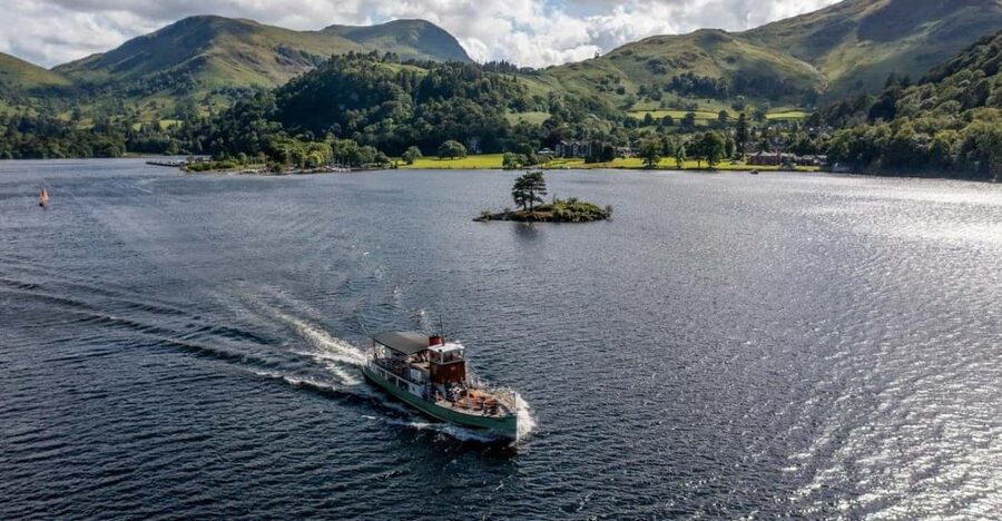 Ullswater Lake District Return Cruise from Glenridding Pier - One hour across the lake to Pooley Bridge