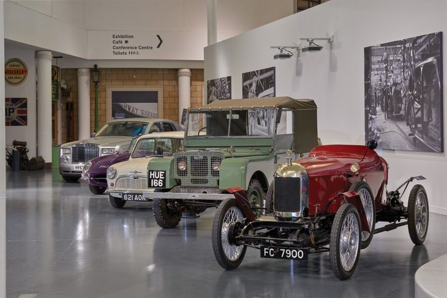 Warwick: British Motor Museum Entry Ticket - The Time Road links cars to daily life