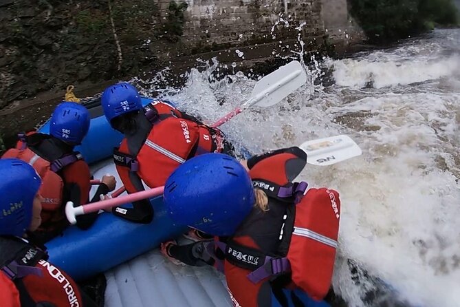 White Water Rafting Experience in River Dee in Llangollen - On the River Dee near Llangollen