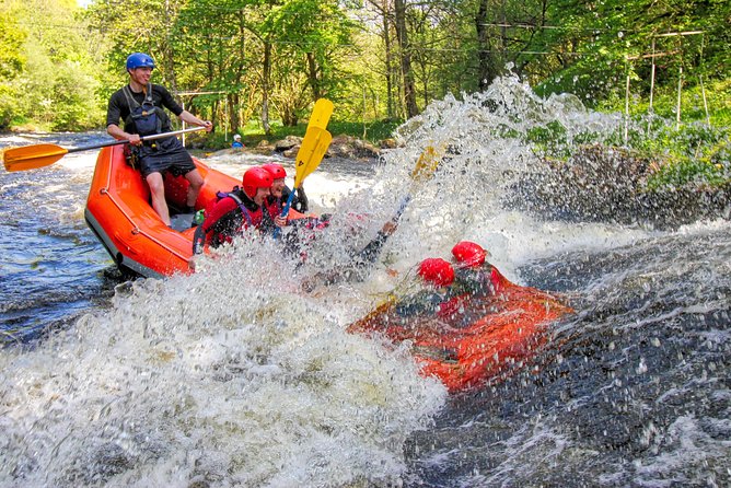 Whitewater Rafting, North Wales - Two fast runs on the Tryweryn River