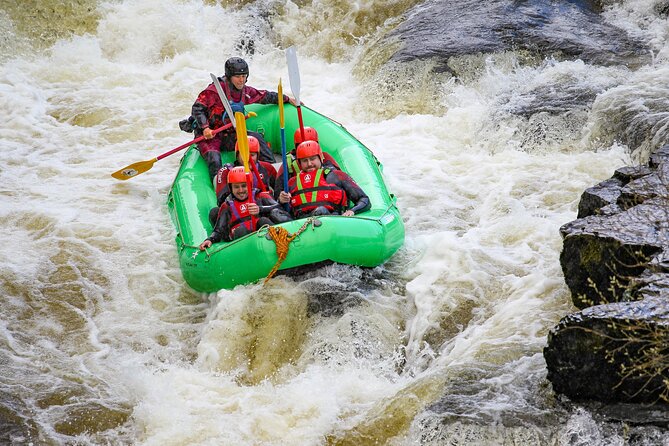 Whitewater Rafting on the River Dee in Llangollen - Learning the basics before the rapids